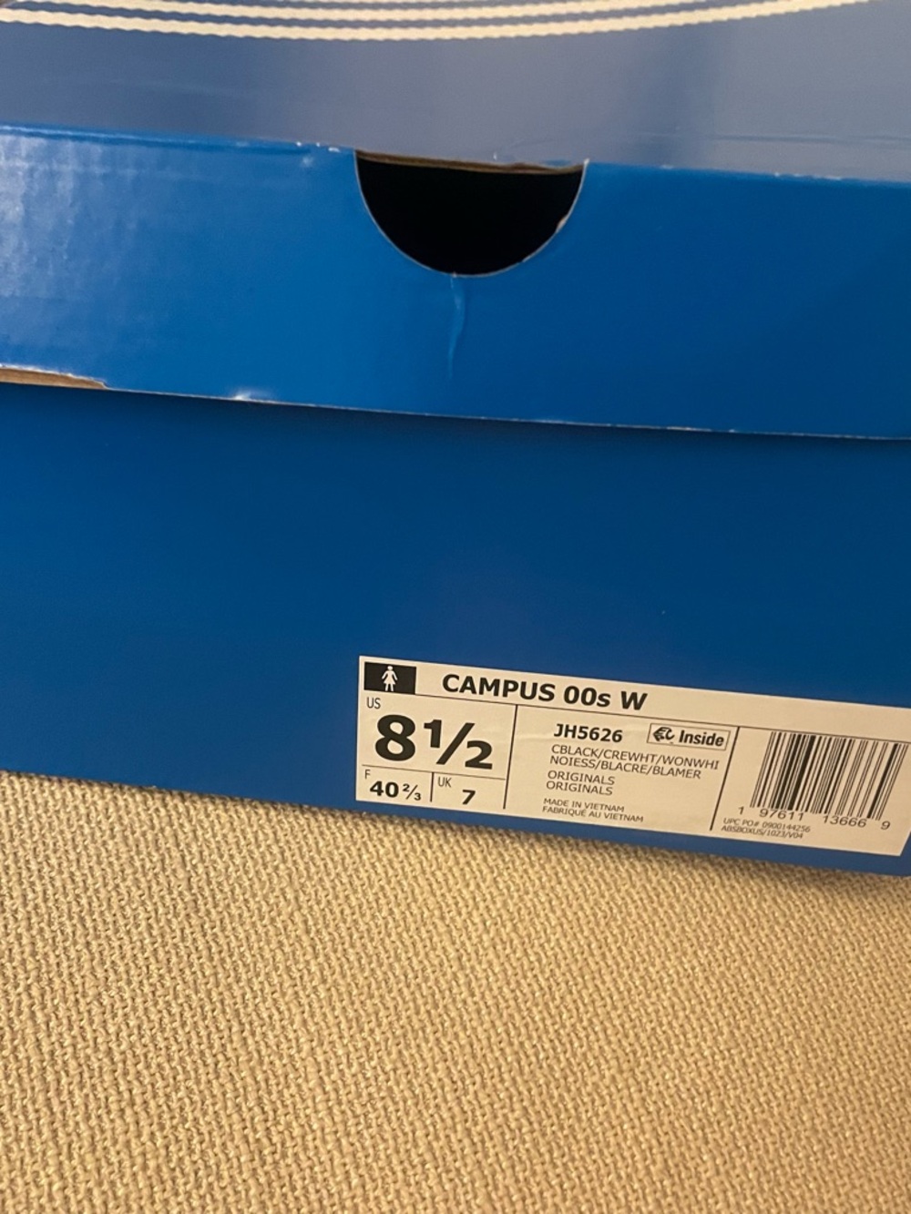 Adidas brand new Campus 00s W Women’s 8.5 Brand new in Box Ships today! JH5626 - Picture 9 of 16